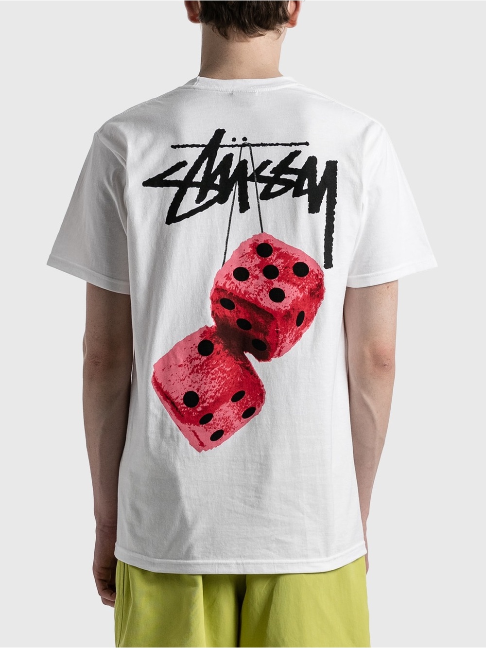 🆕 Stüssy Fuzzy Dice T Shirt NWT Unisex